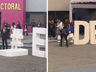 Así “se les cayó el debate” en el INE (Video)