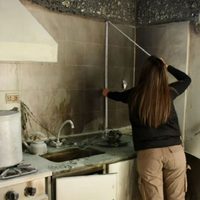 El Gobierno relevó los daños que provocó el principio de incendio en el CPEM 21 de la capital