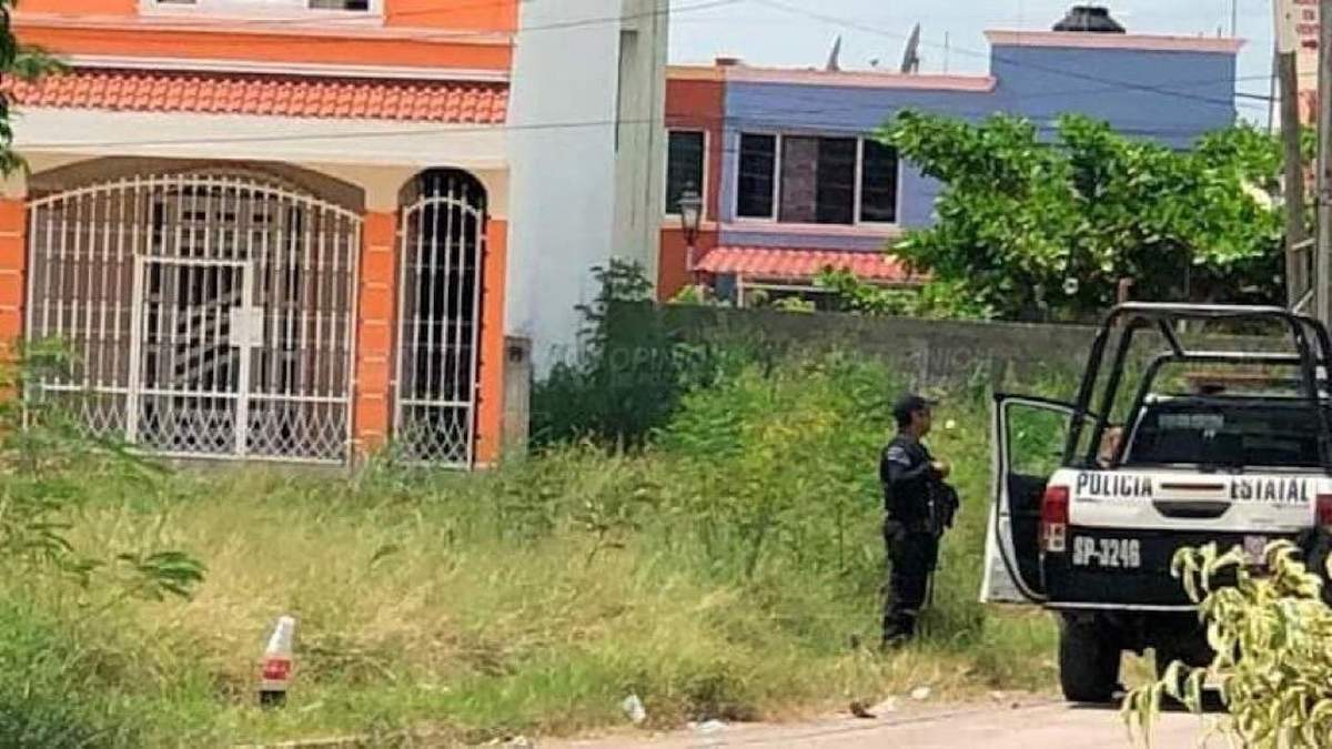 Operativo policiaco en la zona donde ocurrió el hallazgo