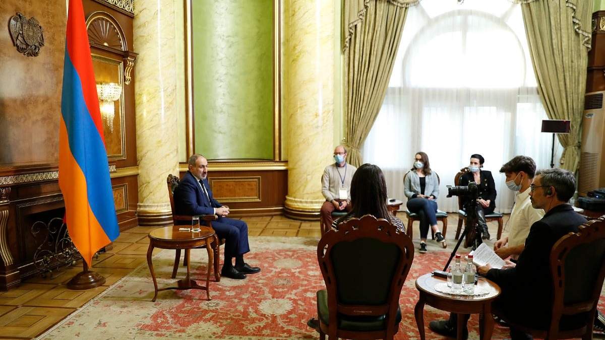 El primer ministro de Armenia, Nikol Pashinián.