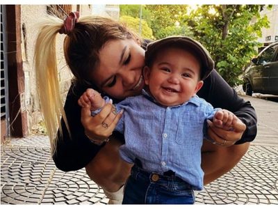 ¡Mamá babosa! More Rial retrató las primeras palabras de Francesco. ¡Muy tierno!