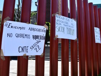 La CNTE mantiene diferendo con el gobierno por reforma educativa y anuncia más movilizaciones