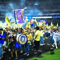 El Club América festeja en el Estadio Azteca su victoria en el Torneo Clausura 2024 (Fotogalería)