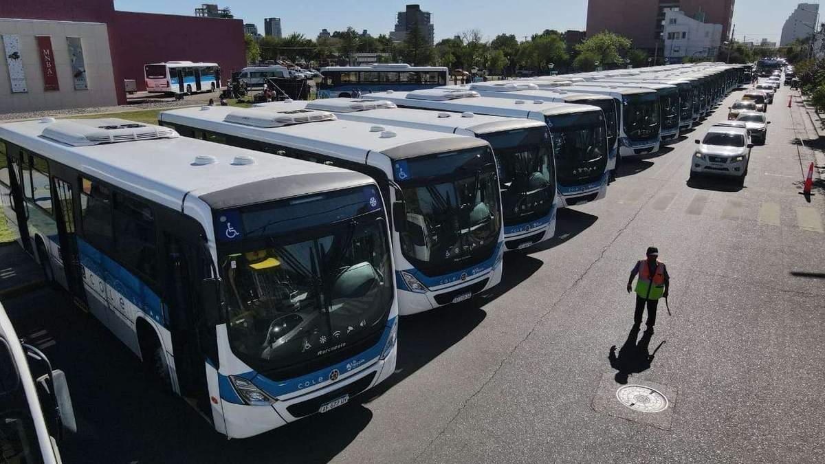 El paro de transporte paralizó el servicio por 5 horas. Fuente: (Municipalidad de Neuquén).