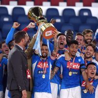 Napoli dejó sin título a la Juve de Cristiano y en los festejos se olvidaron del coronavirus