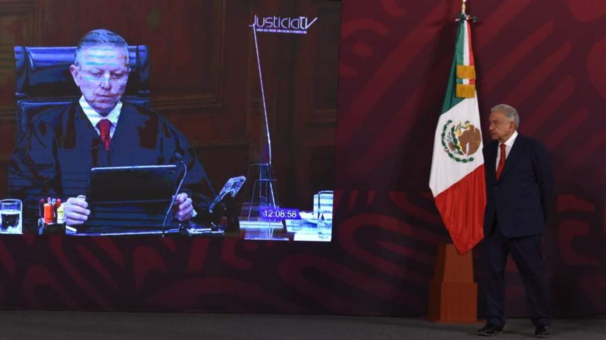 El presidente Andrés Manuel López Obrador contra la decisión de la SCJN