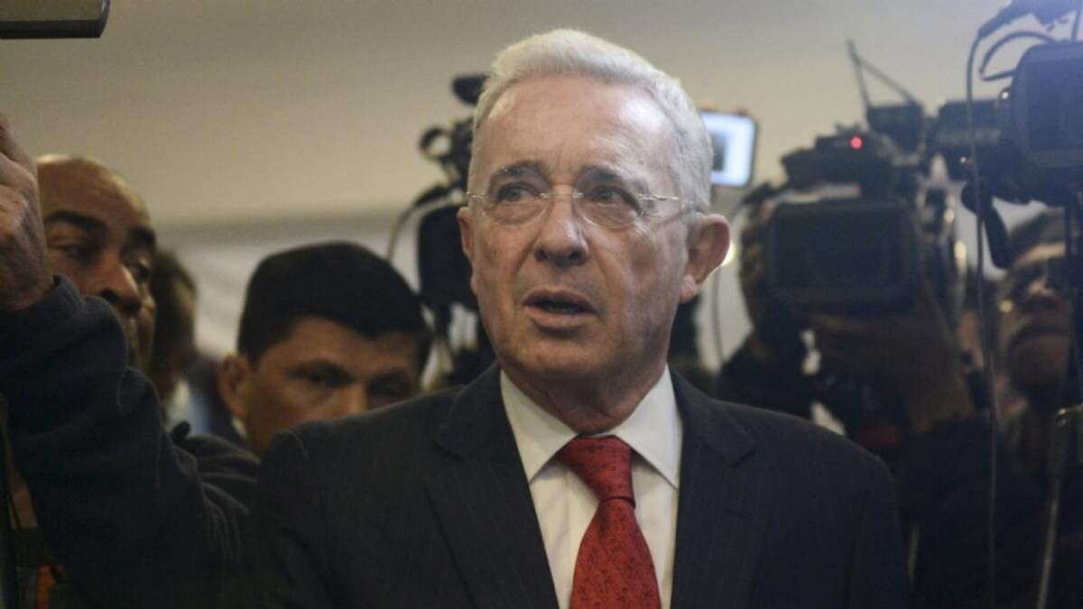 El expresidente colombiano, Álvaro Uribe