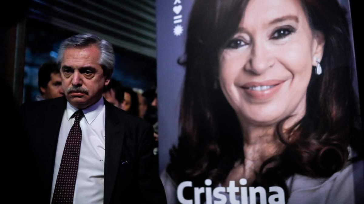 Alberto Fernández y Cristina Kirchner. Fuente: (Twitter)