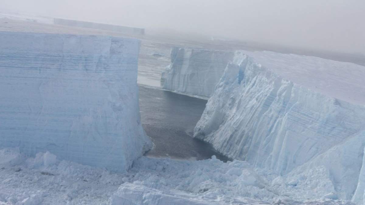 Barrera de hielo en Larsen