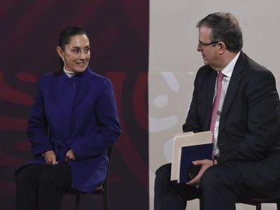 Sheinbaum contrarresta reclamo de Ebrard y le agradece por estar pendiente de sus redes sociales
