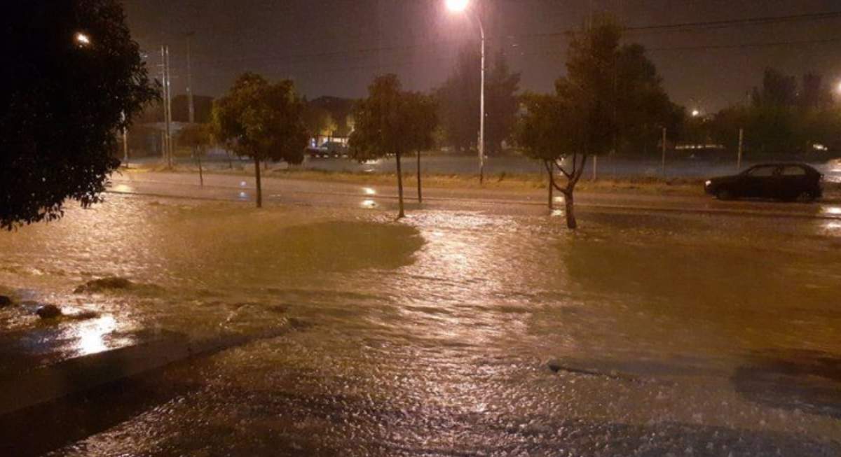 Inundaciones en Neuquén Capital. Fuente: (Twitter)