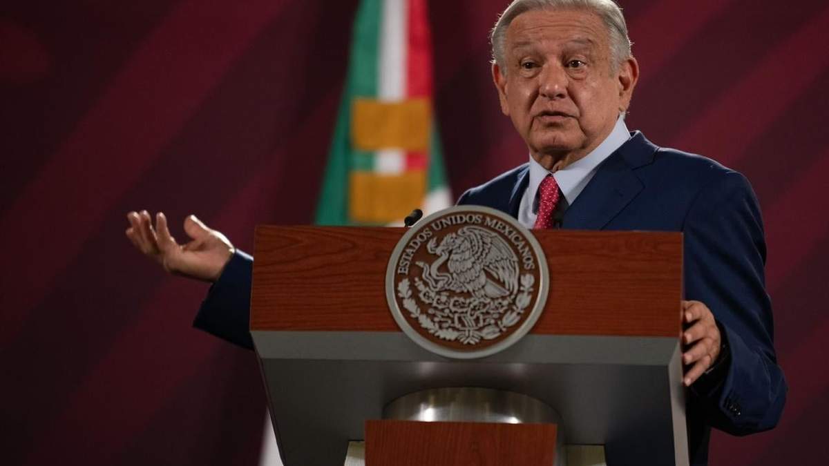 El presidente en su conferencia