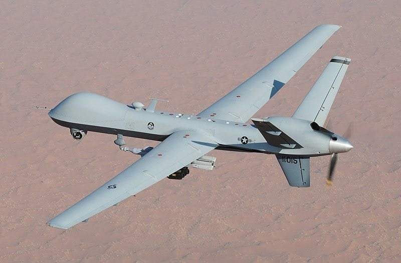 Drone MQ-9 Reaper de la Fuerza Aérea estadunidense