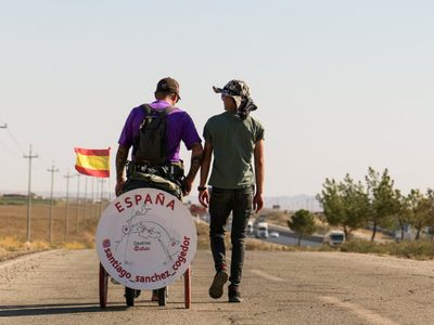 Encontraron nuevas pistas sobre el español que desapareció mientras caminaba hacia Qatar