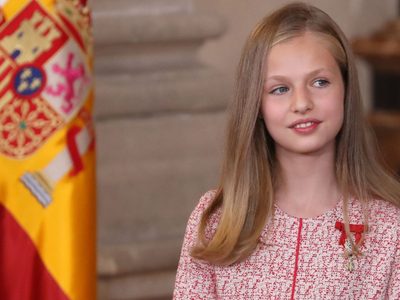 No alcanzan los pañuelos: la princesa Leonor llora sin consuelo