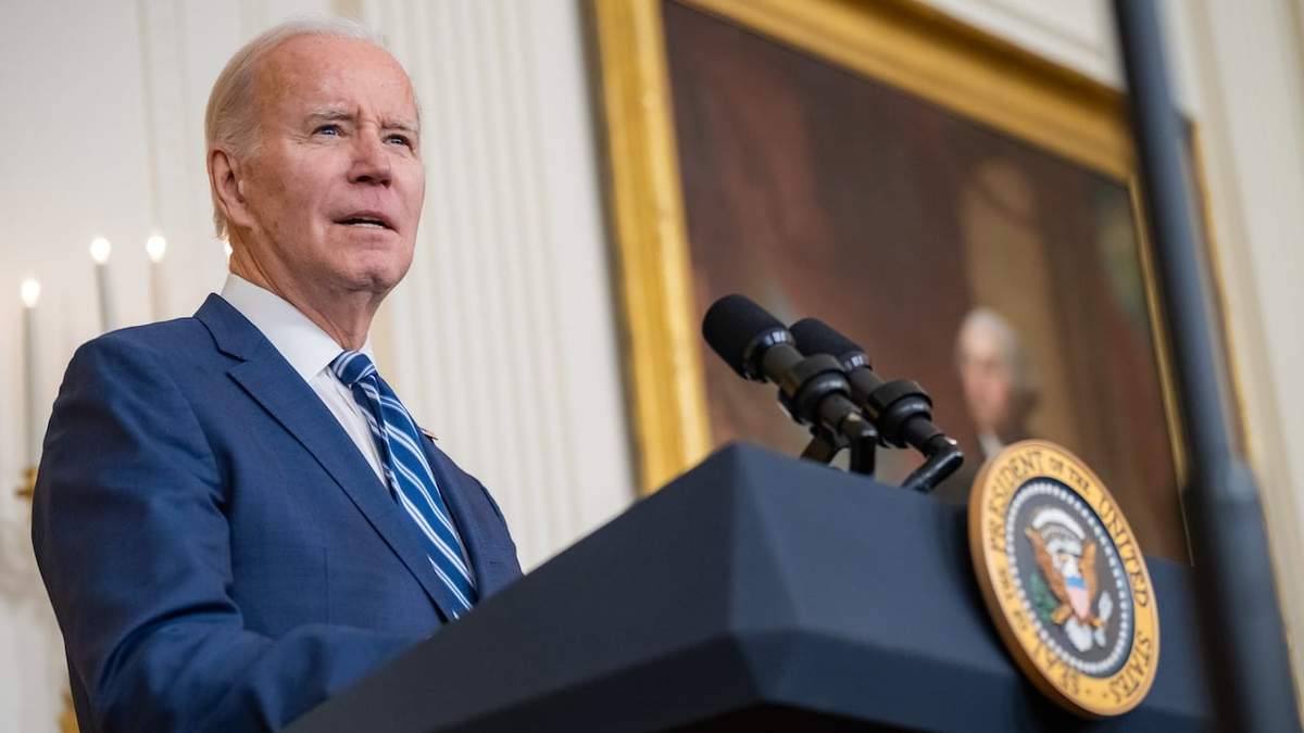 El presidente de Estados Unidos, Joe Biden