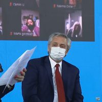 Alberto Fernández anunció un nuevo bono para los jubilados y jubiladas