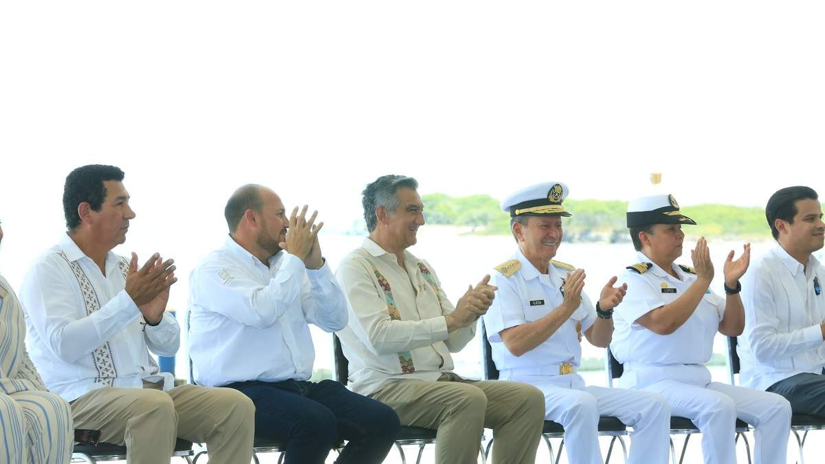 Arranca dragado del canal de navegación del Puerto del Norte de Tamaulipas