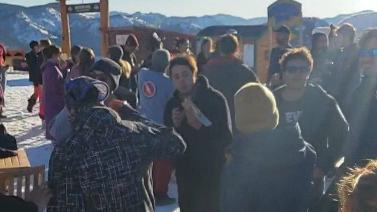 After en Chapelco. Fuente: (Twitter)