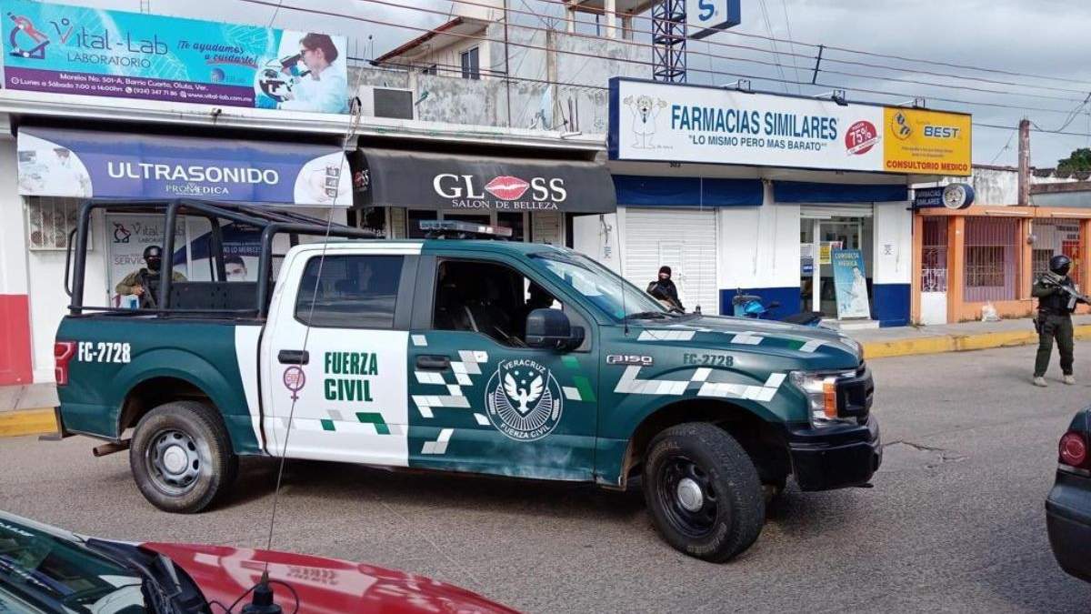 La policía resguarda la zona donde ocurrió el tiroteo