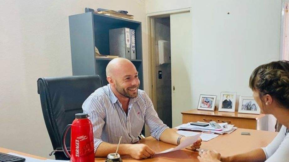 El presidente del Concejo Deliberante de Centenario, Cristian Pieroni