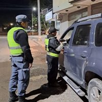 En un amplio operativo de tránsito retuvieron varios vehículos por falta de documentación en Centenario