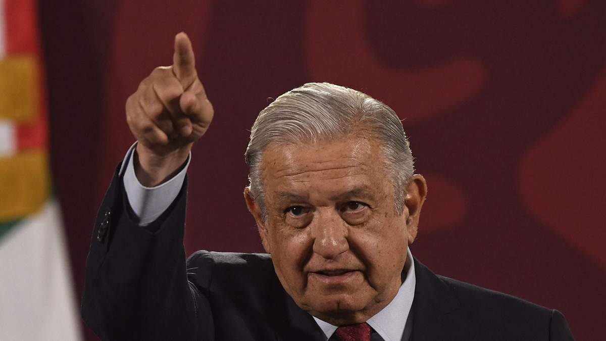 El presidente López Obrador