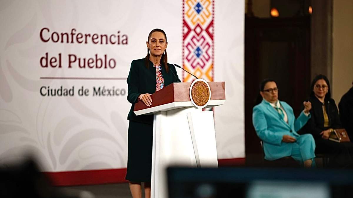 Claudia Sheinbaum en conferencia de prensa