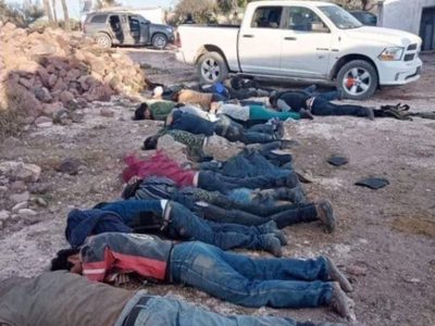 Mueren tres sicarios y detienen a 22 tras enfrentamiento en Pinos, Zacatecas