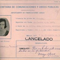 Emma Catalina Encinas, la primera aviadora mexicana, quien no creyó en la supremacía de los hombres
