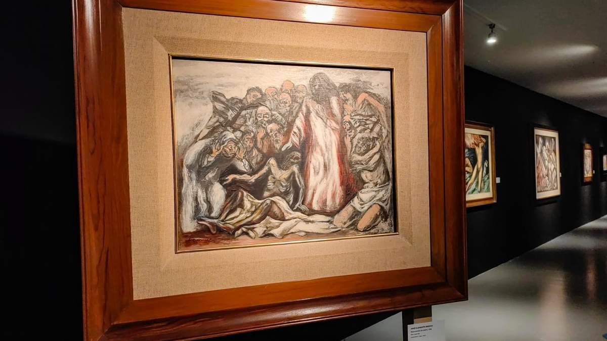 La obra “Resurrección de Lázaro” de José Clemente Orozco