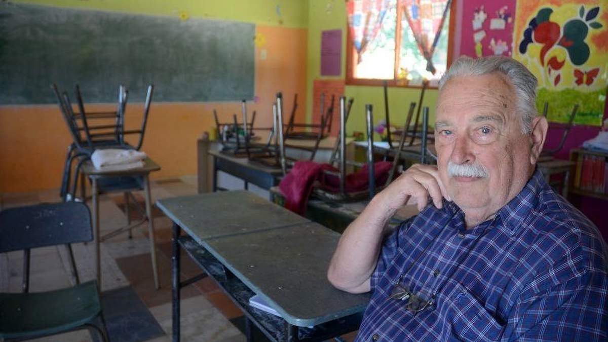 Alberto Don Gómez, fundador de la Escuela Posta Cristo Rey. Fuente: (Twitter)