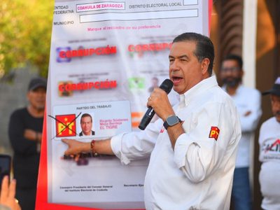 Mejía Berdeja niega que haya usado el nombre o imagen de AMLO en su campaña