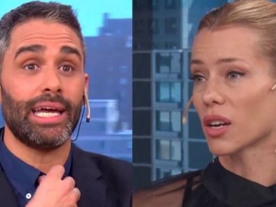 "¿Cómo me dijiste?": Nicole Neumann increpó al Pollo Álvarez en vivo ¡tensión al aire!