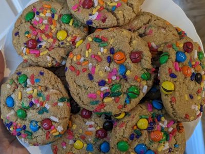 Cookies arcoíris: probá esta receta para que queden súper crujientes y con el sabor más rico