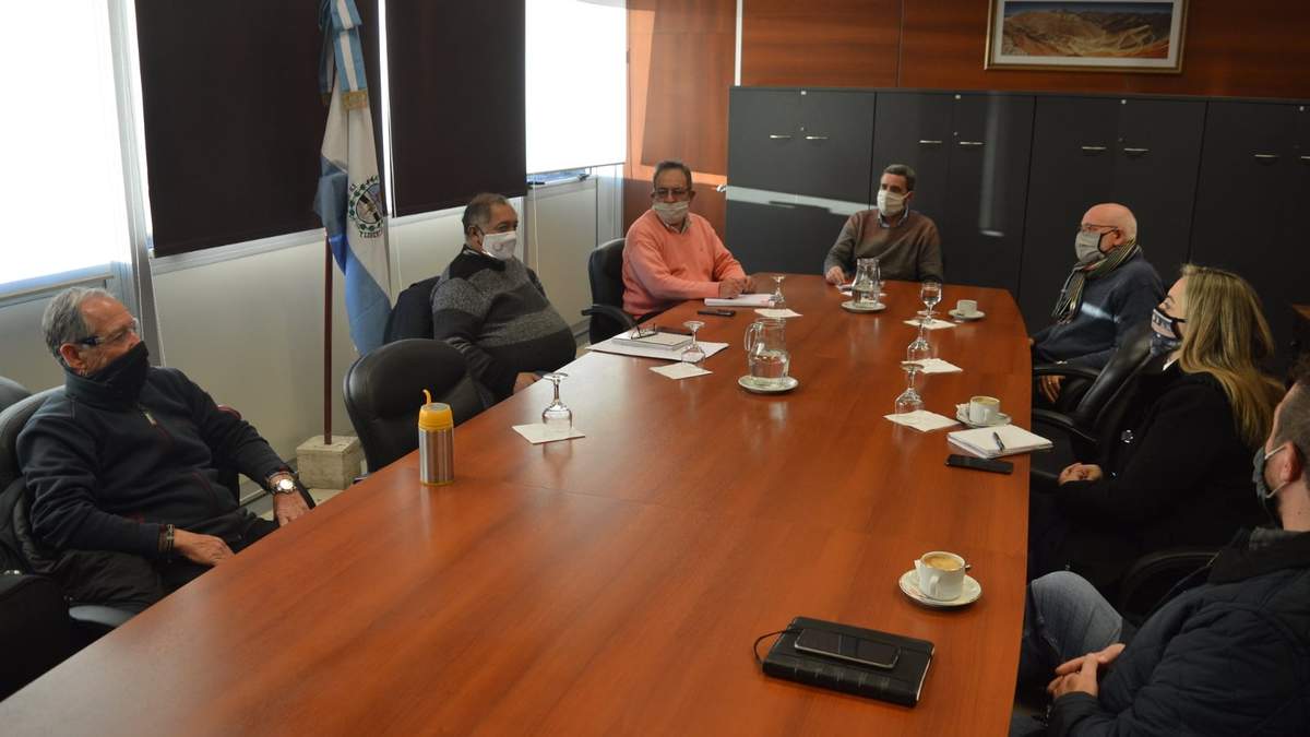 Reunión minera en San Juan. (Fuente: Twitter)