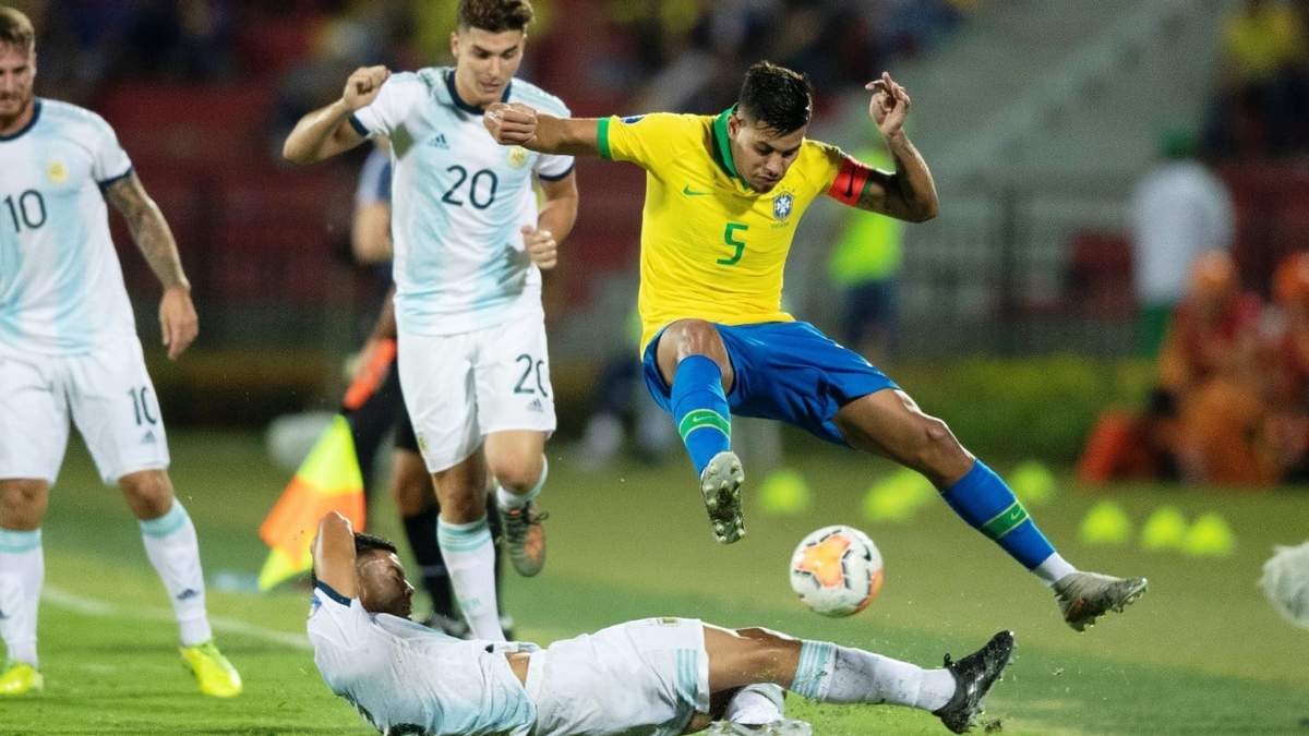 Argentina vs Brasil. Fuente (Instagram)