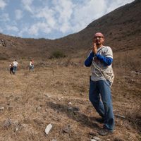 Murió Mario Vergara, el activista que ayudó a encontrar el cuerpo de Lesly Martínez