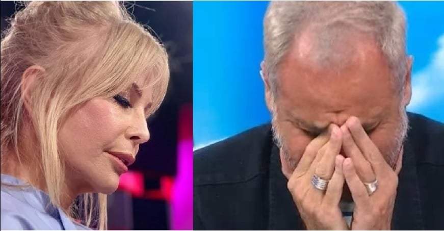 Graciela Alfano y Jorge Rial. Fuente: (Instagram)