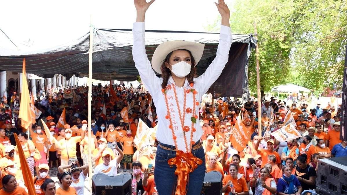 Marilú Martínez Núñez, candidata a la presidencia municipal de Cutzamala de Pinzón
