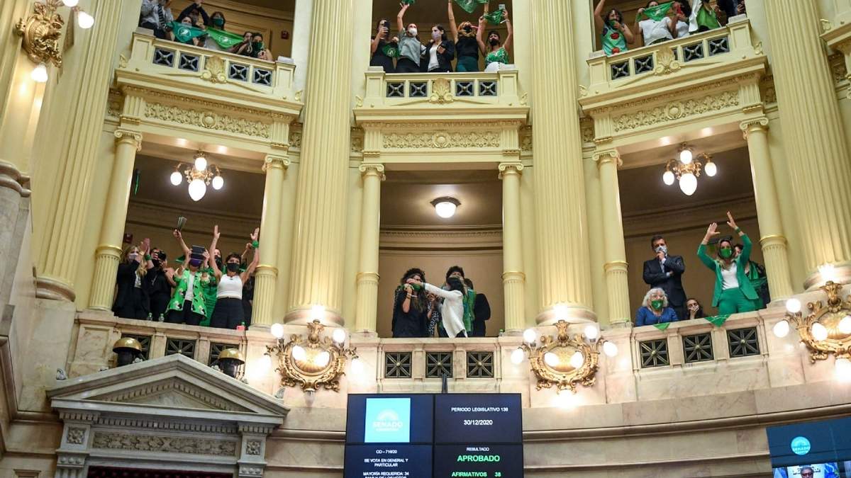 Tratamiento de la IVE en el Congreso. Fuente: (Twitter)