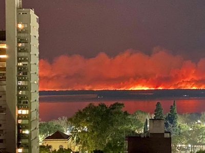 Cabandié develó quiénes serían los responsables del inferno en el delta del Paraná