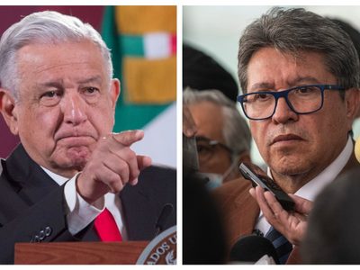 “No me meto en eso y tampoco me preocupa”: AMLO sobre confrontación entre Monreal y Sansores