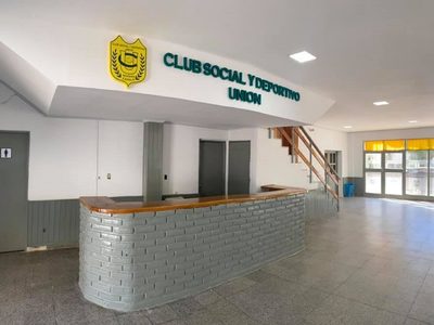 En tiempos de pandemia, el Club Unión de Zapala remodeló la sede social