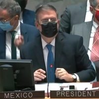 Esfuerzos por frenar el tráfico de armas han sido insuficientes, dice Ebrard ante la ONU