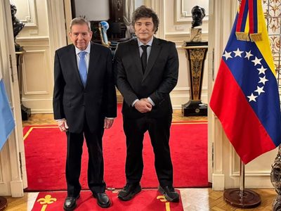 María Corina Machado le agradeció a Javier Milei tras su reunión con Edmundo González Urrutia