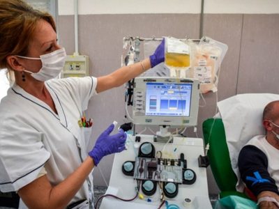 Río Negro tiene el primer paciente donante de plasma