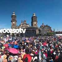 El Zócalo de AMLO