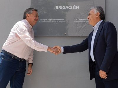 Cornejo ya tiene un elegido para ocupar un cargo clave en Irrigación
