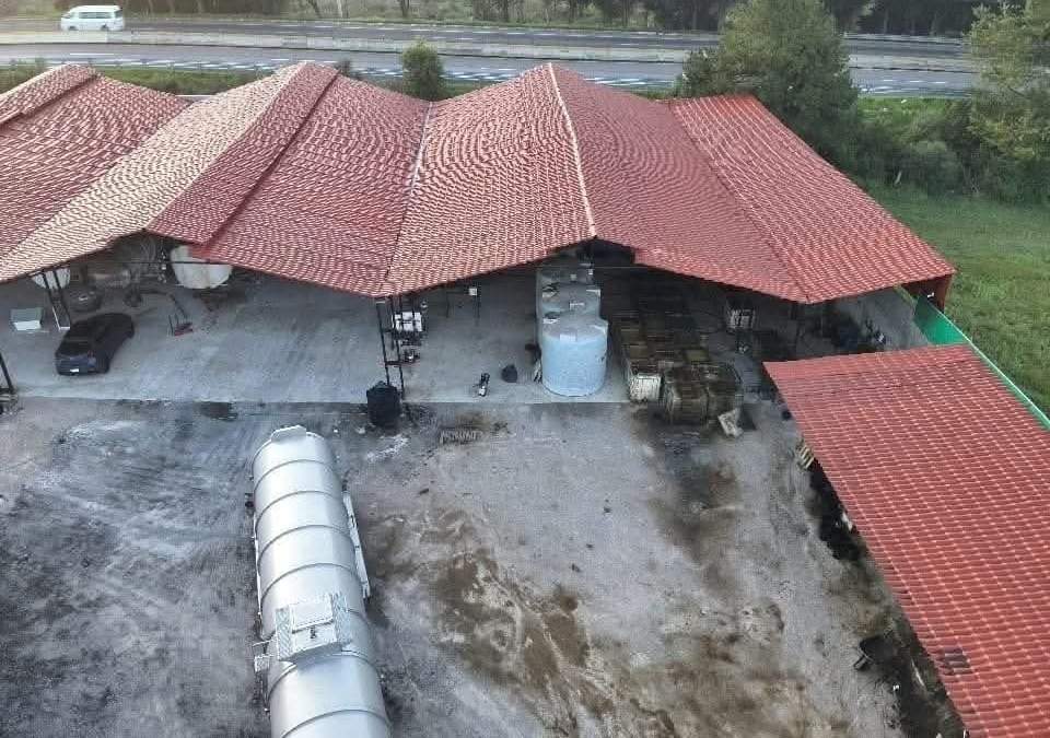 Centro huachicolero y de tala ilegal en Huitzilac, Morelos